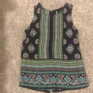 Colorful tank top size x-small